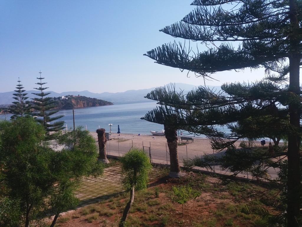 Per Mare Villa Loutra Oraias Elenis Bagian luar foto