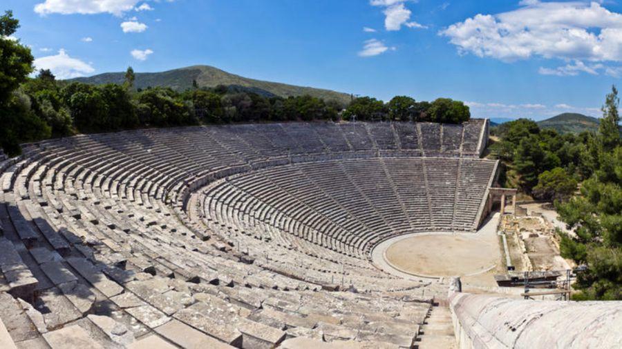 Per Mare Villa Loutra Oraias Elenis Bagian luar foto